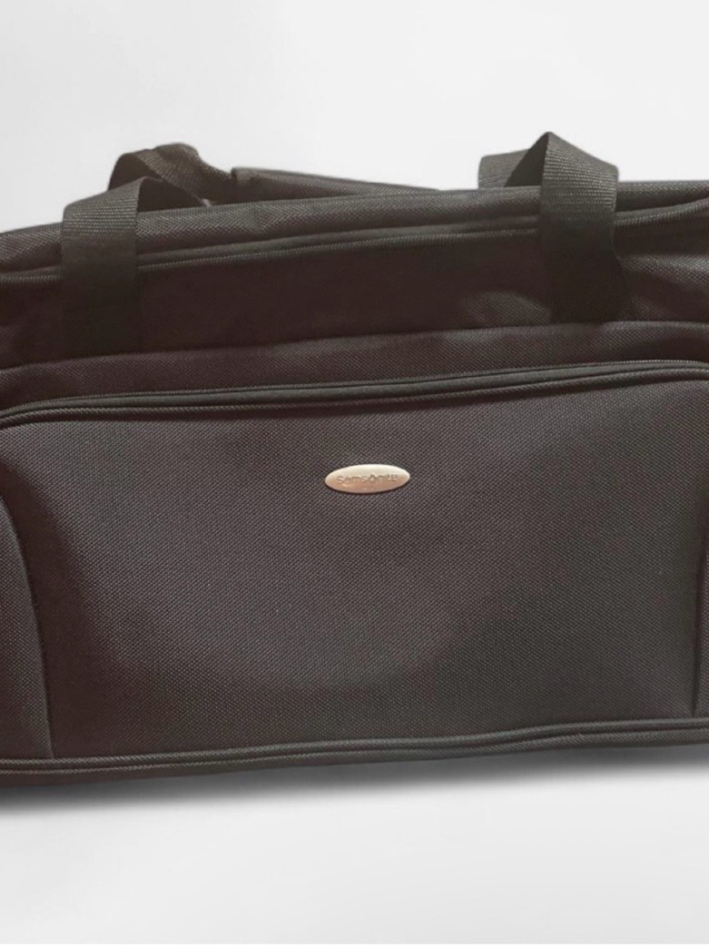 Samsonite Black Travel Duffel with Front Pocket